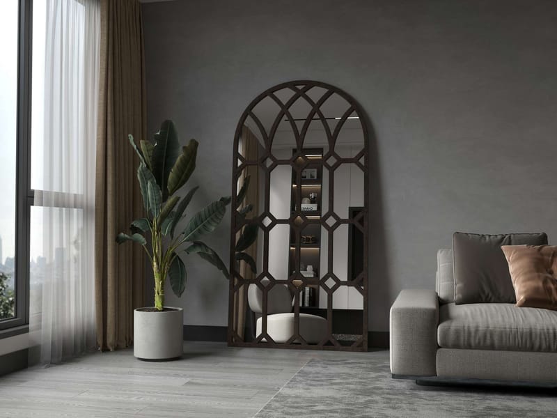 Vinor Gulvspeil 180 cm - Brun - Innredning - Speil - Helkroppsspeil