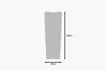 Vitros Veggspeil Rektangulær 55 cm - Transparent - Innredning - Speil - Veggspeil