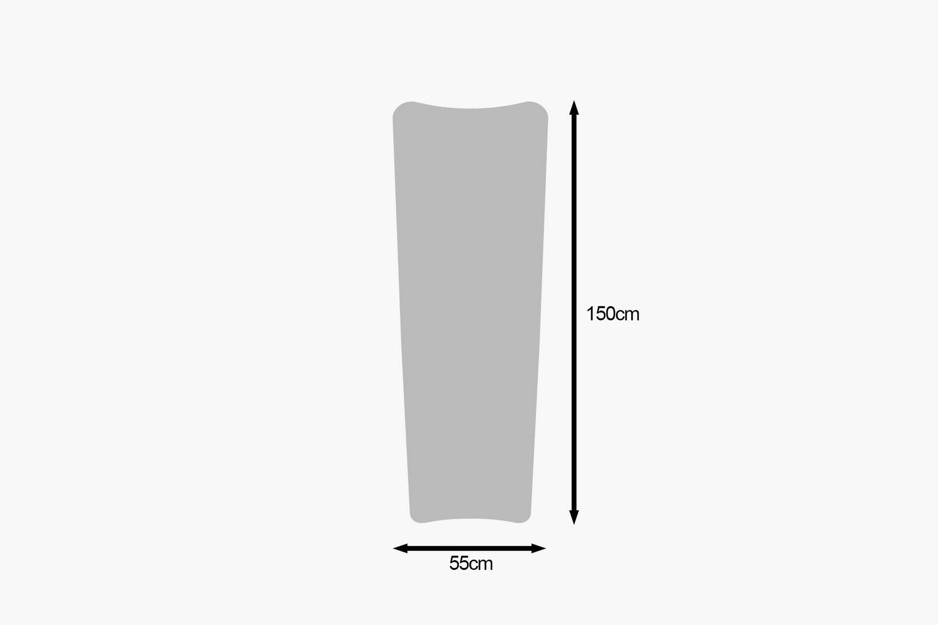 Vitros Veggspeil Rektangulær 55 cm - Transparent - Innredning - Speil - Veggspeil