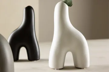 Aya Vase 9,4 cm - Hvit - Innredning - Vaser