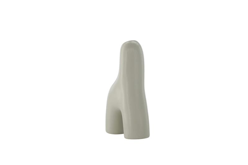 Aya Vase 9,4x9,4 cm - Lys grå - Innredning - Vaser