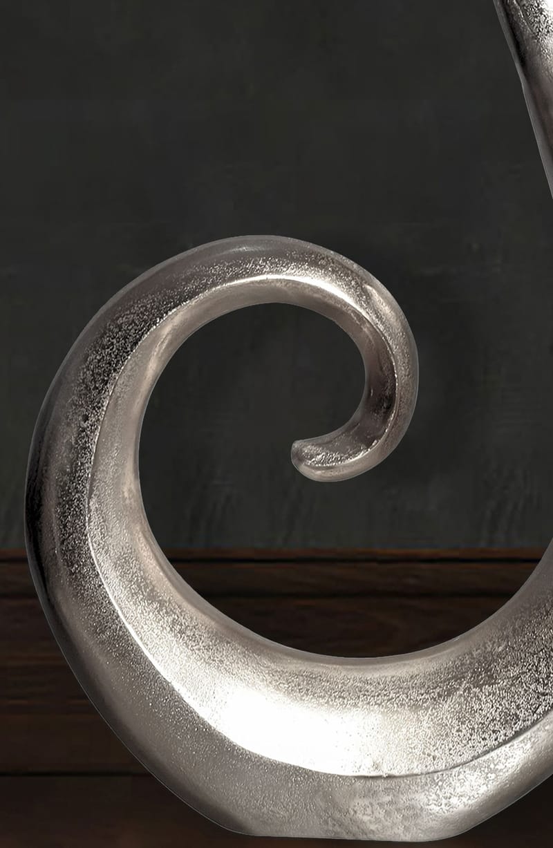 Dalara Vase 100 cm - Sølvfarget - Innredning - Vaser