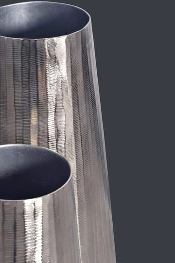 Daleri Vase 45 cm sett med 2 - Sølvfarget - Innredning - Vaser - Sylindervase