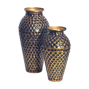 Dalilo Vase 51 cm Sett med 2 - Antikk gull med mørk patina - Innredning - Vaser