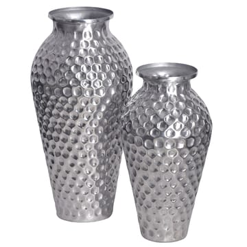 Dalilo Vase 51 cm Sett med 2 - Sølvfarget - Innredning - Vaser