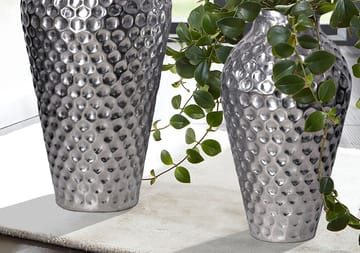 Dalilo Vase 51 cm Sett med 2 - Sølvfarget - Innredning - Vaser