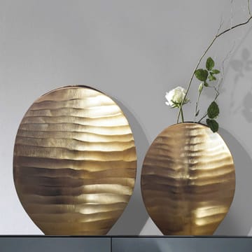Dalira Vase 31 cm sett med 2 - Gullfarget - Innredning - Vaser