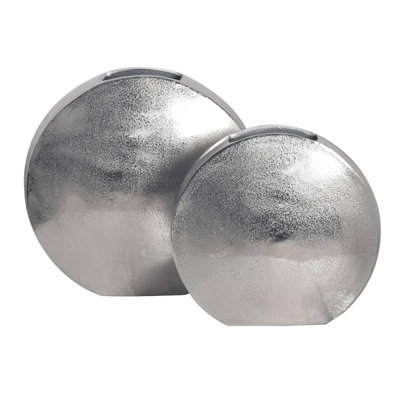 Dalora Vase 34 cm sett med 2 - Sølvfarget - Innredning - Vaser