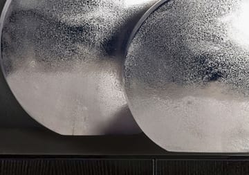 Dalora Vase 34 cm sett med 2 - Sølvfarget - Innredning - Vaser
