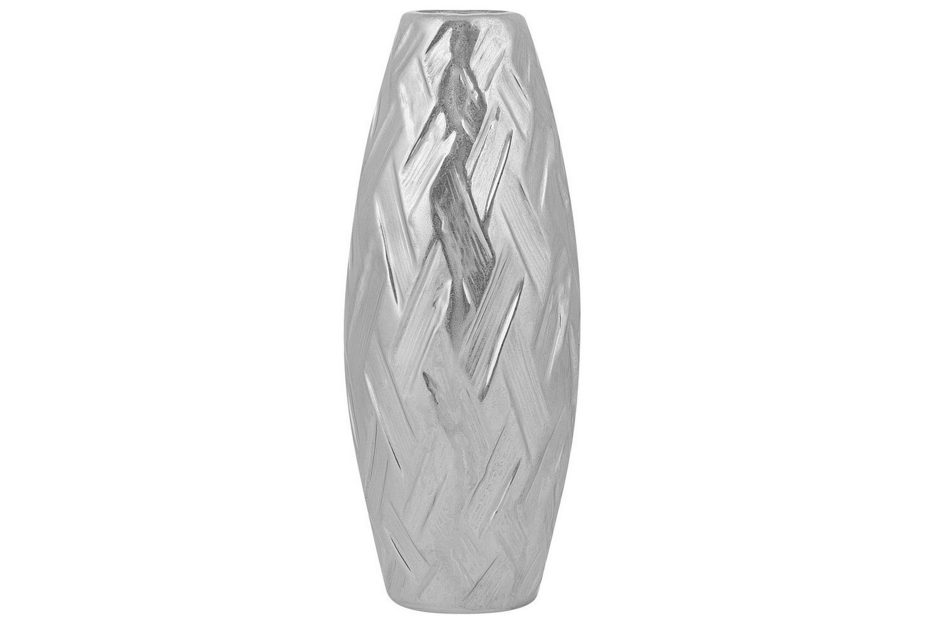 Dekorationsvas Beliani Arpad Silver -