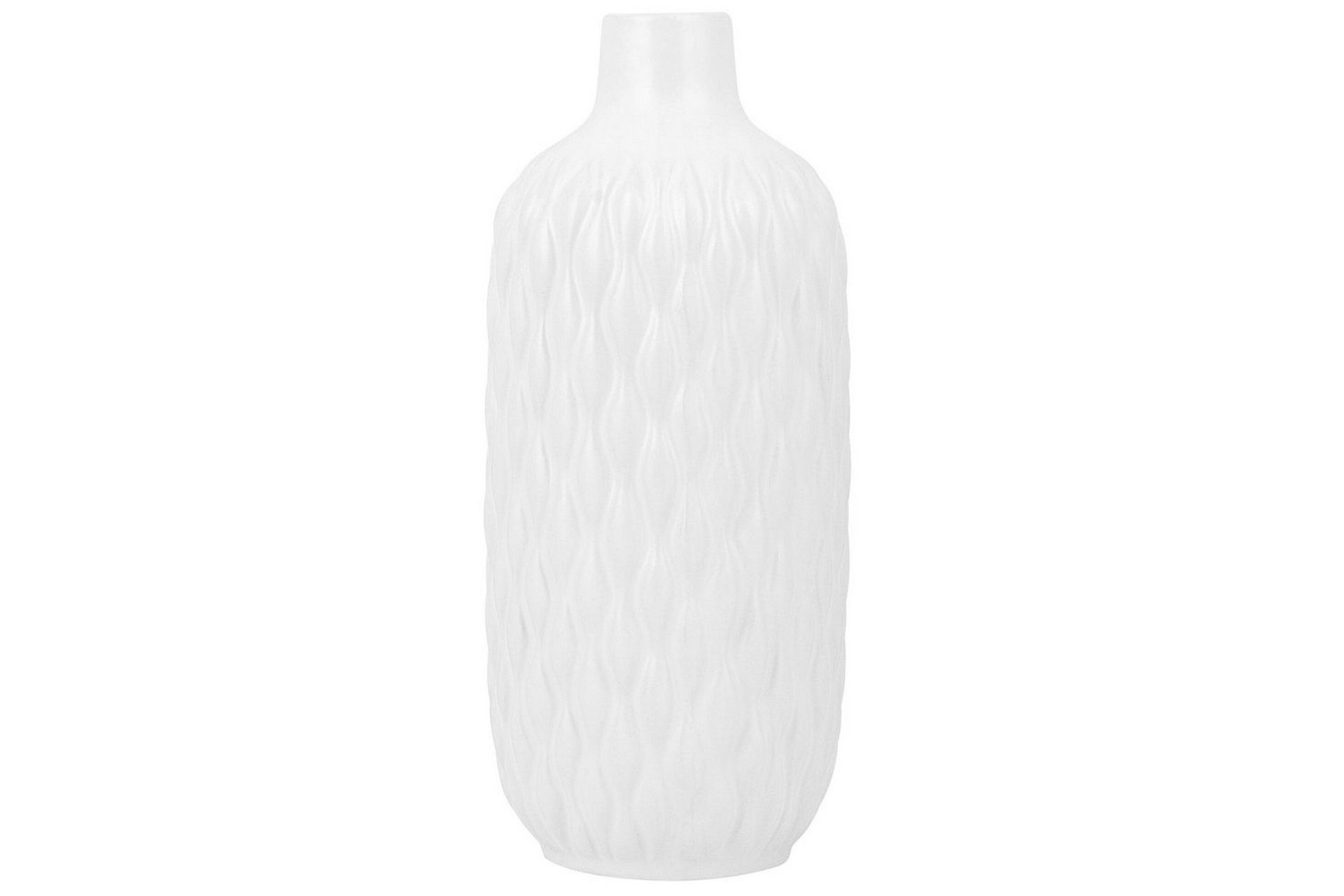 Dekorationsvas Beliani Emar Svart White -