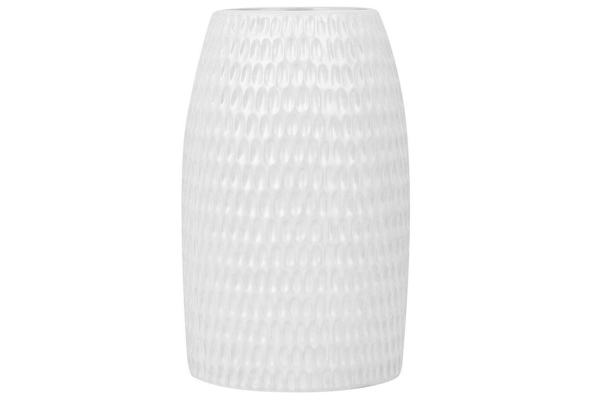 Dekorationsvas Beliani Linzi White -