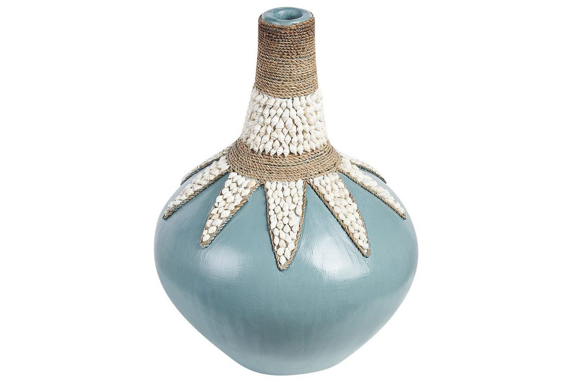 Dekorationsvas Beliani Silau blue\|\|Beige -