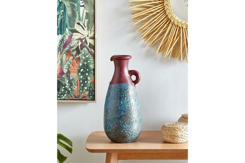 Dekorationsvas Beliani Velia 20x20x50 cm 23x23x40 cm - Innredning - Vaser