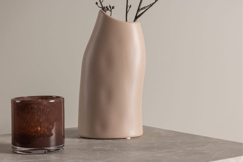 Ernst Vase 9x9 cm - Lys rosa - Innredning - Vaser