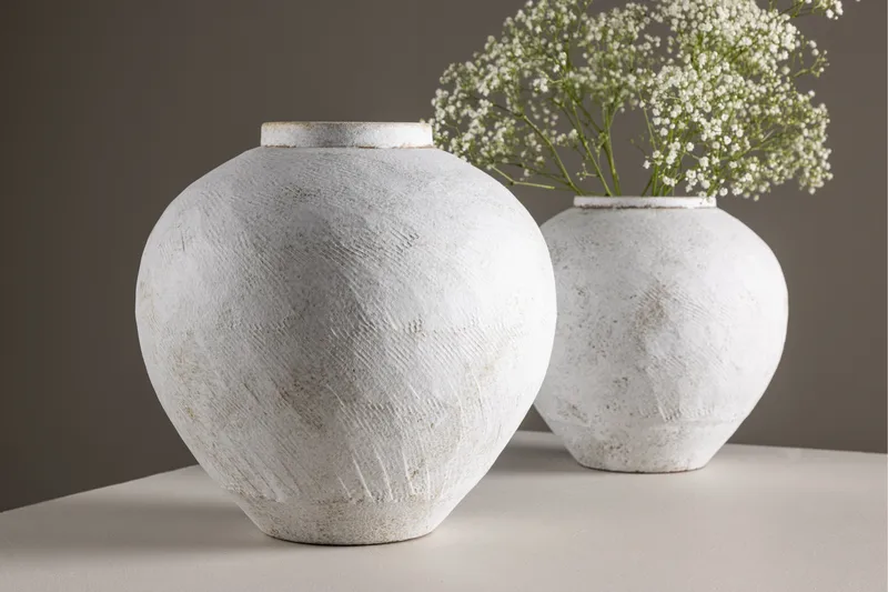Globe Vase - Beige - Innredning - Vaser