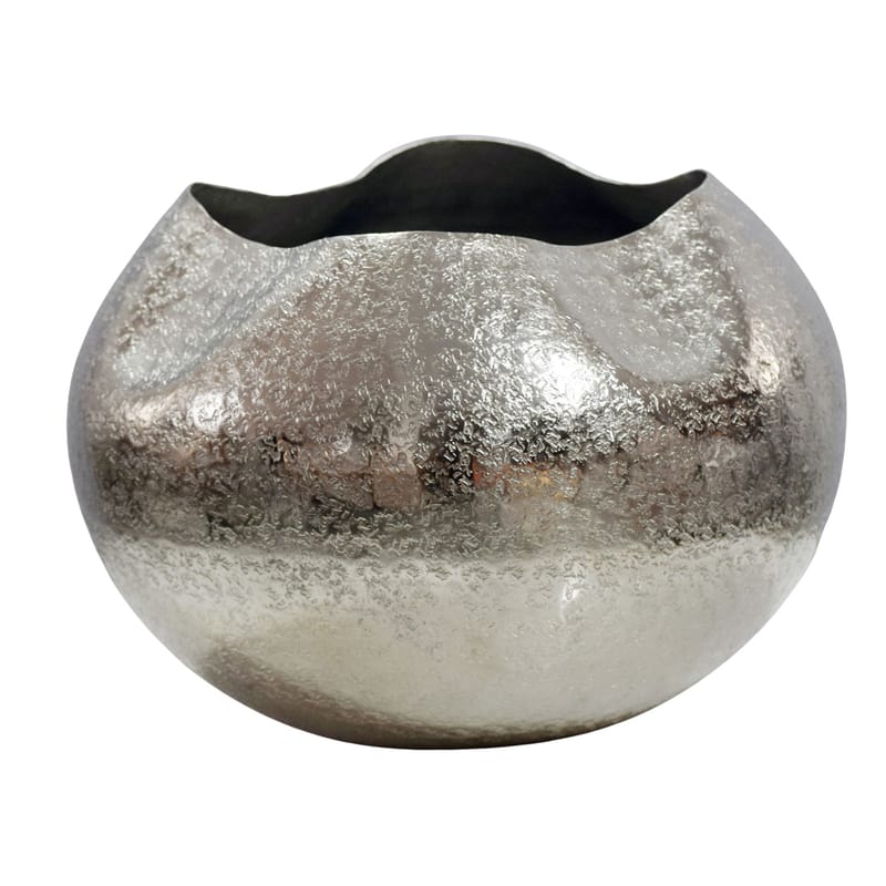 Harvik bordvase 30 cm i aluminium - Sølv - Innredning - Vaser