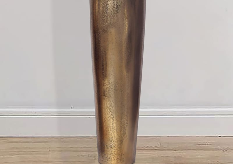 Isloren Vase 75 cm - Gullfarget - Innredning - Vaser