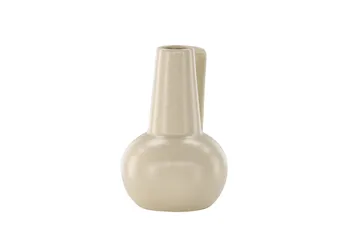 Lane Vase 15x15 cm - Beige - Innredning - Vaser