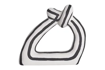 Prydnadsfigur Beliani Zander Black||White - Innredning - Dekorasjon - Pyntegjenstand - Dekorasjonsfigur