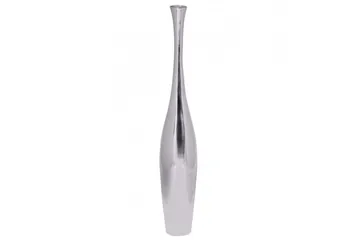Vase Wohnling polert aluminiumstøp, moderne stil 75 cm - 75 cm - Innredning - Vaser