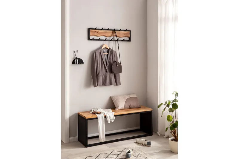 Dekorplast & kakeldekor Wohnling Ljusbrun, Svart - Innredning - Håndtak & beslag - Møbelhengsler