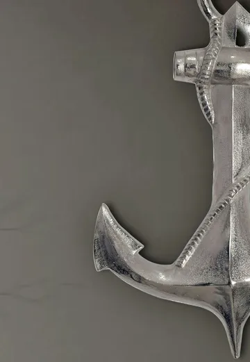 Eliena Veggdekorasjon 47 cm - Sølvfarget - Innredning - Dekorasjon - Pyntegjenstand - Skulptur