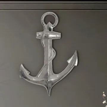 Eliena Veggdekorasjon 47 cm - Sølvfarget - Innredning - Dekorasjon - Pyntegjenstand - Skulptur