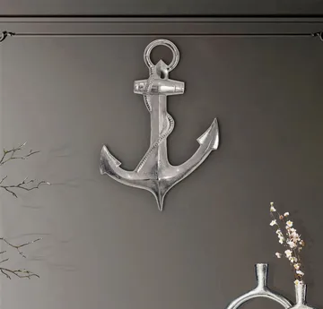 Eliena Veggdekorasjon 47 cm - Sølvfarget - Innredning - Dekorasjon - Pyntegjenstand - Skulptur