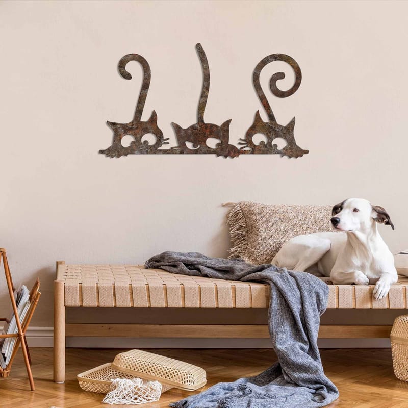 Decorative Metal Wall Accessory Wallxpert - Innredning - Veggdekorasjon - Dekorfolie - Flisdekor