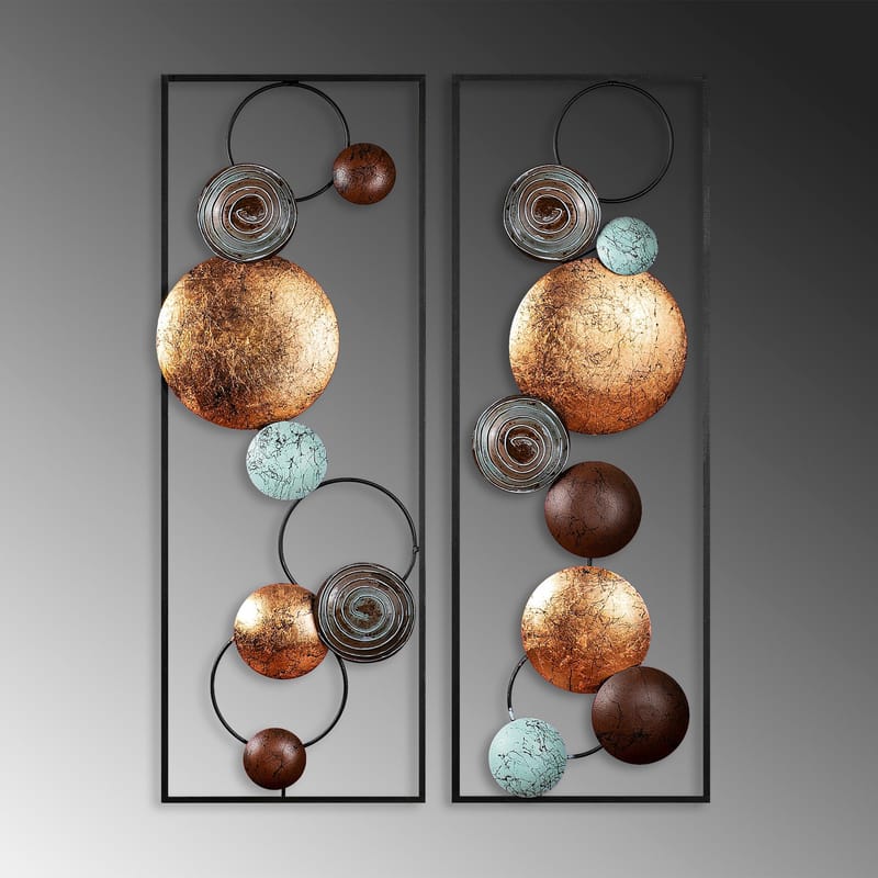 Decorative Metal Wall Accessory Wallxpert - Innredning - Veggdekorasjon - Dekorfolie - Flisdekor