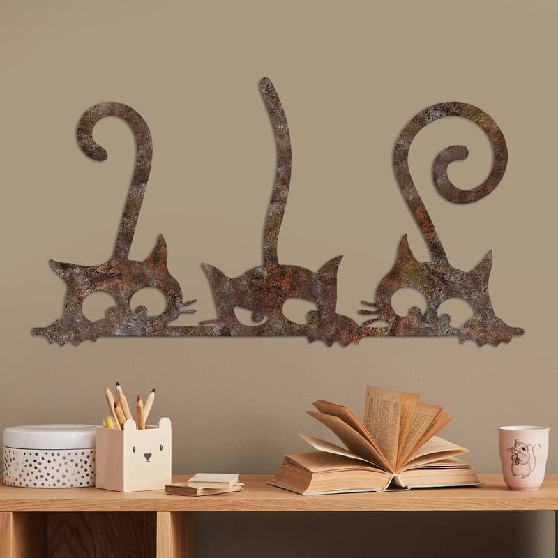 Decorative Metal Wall Accessory Wallxpert - Innredning - Veggdekorasjon - Dekorfolie - Flisdekor