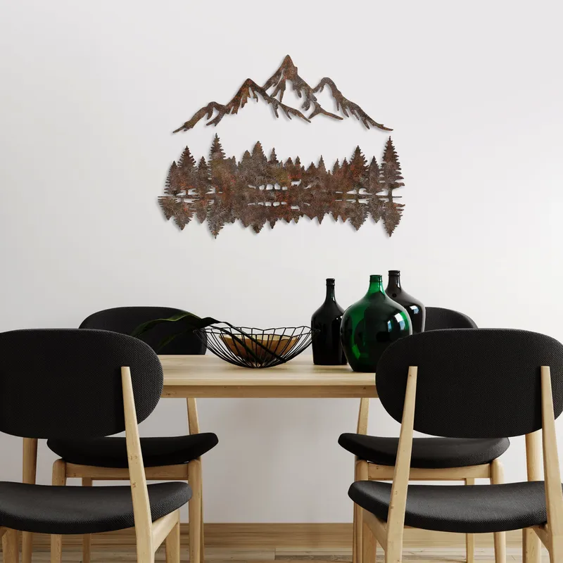 Decorative Metal Wall Accessory Wallxpert - Innredning - Veggdekorasjon - Dekorfolie - Flisdekor