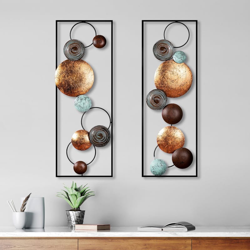 Decorative Metal Wall Accessory Wallxpert - Innredning - Veggdekorasjon - Dekorfolie - Flisdekor