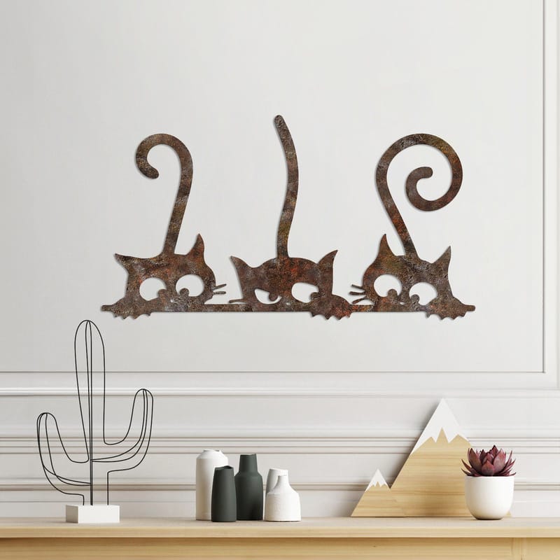 Decorative Metal Wall Accessory Wallxpert - Innredning - Veggdekorasjon - Dekorfolie - Flisdekor