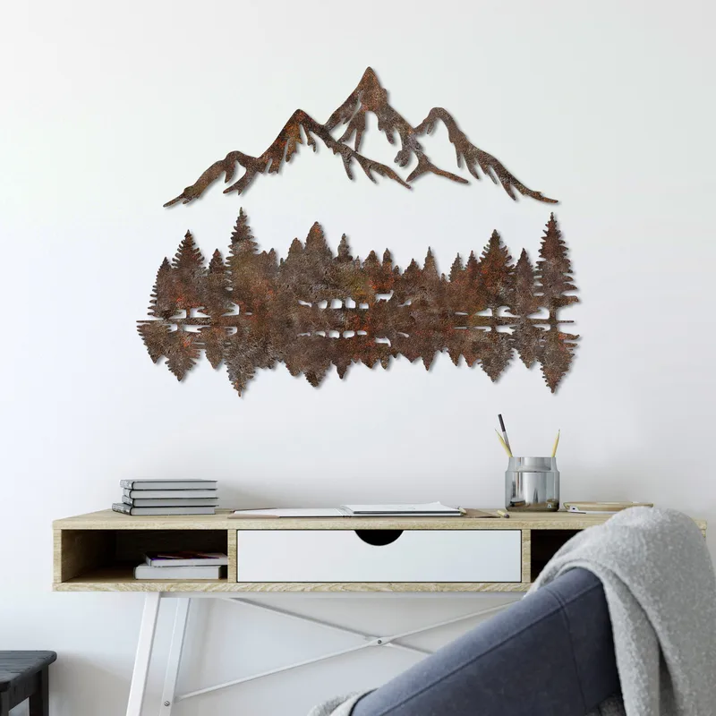 Decorative Metal Wall Accessory Wallxpert - Innredning - Veggdekorasjon - Dekorfolie - Flisdekor