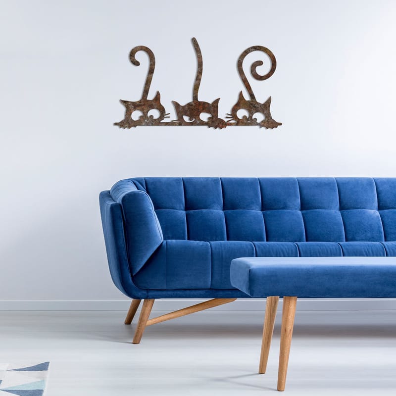 Decorative Metal Wall Accessory Wallxpert - Innredning - Veggdekorasjon - Dekorfolie - Flisdekor