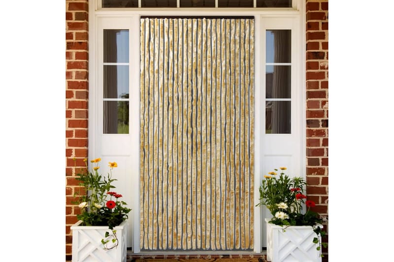 Insektgardin 100x220 cm beige - Innredning - Veggdekorasjon - Dekorfolie - Vindufolie
