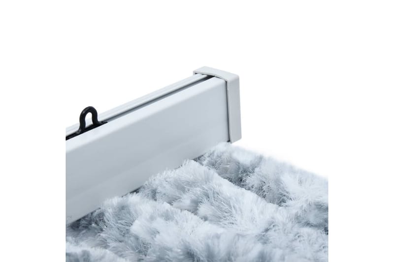 Insektgardin 100x220 cm hvit og grå - Innredning - Veggdekorasjon - Dekorfolie - Vindufolie