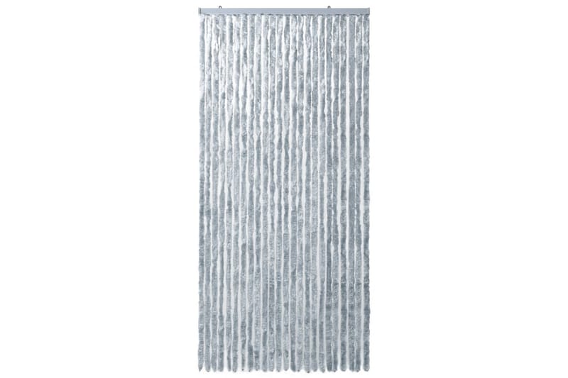 Insektgardin 100x220 cm hvit og grå - Innredning - Veggdekorasjon - Dekorfolie - Vindufolie