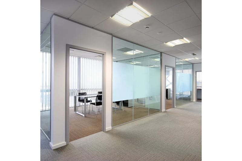 Rent frostet vindufolie mot innsyn melkeglass klebende 0,9x2 - Innredning - Veggdekorasjon - Dekorfolie - Vindufolie