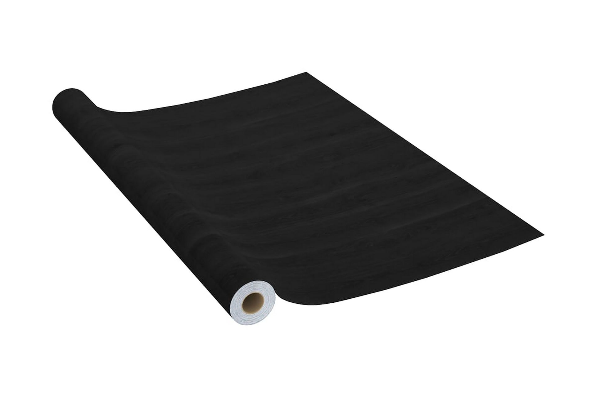 Selvklebende folie til møbler 500x90 cm PVC mørk trefarge - Svart - Innredning - Veggdekorasjon - Dekorfolie - Vindufolie