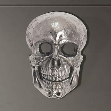 Garvik veggdekorasjon Hodeskalle i aluminium - sølv - Innredning - Dekorasjon - Pyntegjenstand - Skulptur