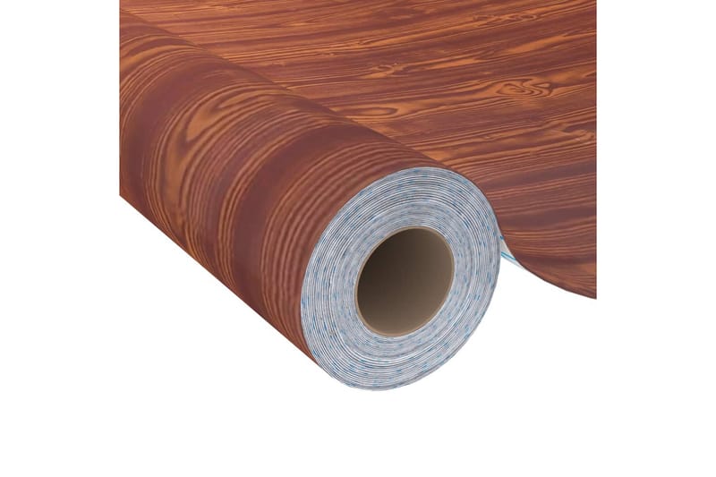 Selvklebende folie til møbler akasietre 500x90 cm PVC - Brun - Innredning - Veggdekorasjon - Dekorfolie - Flisdekor