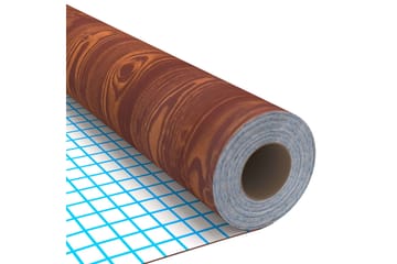 Selvklebende folie til møbler akasietre 500x90 cm PVC - Brun - Innredning - Veggdekorasjon - Dekorfolie - Flisdekor