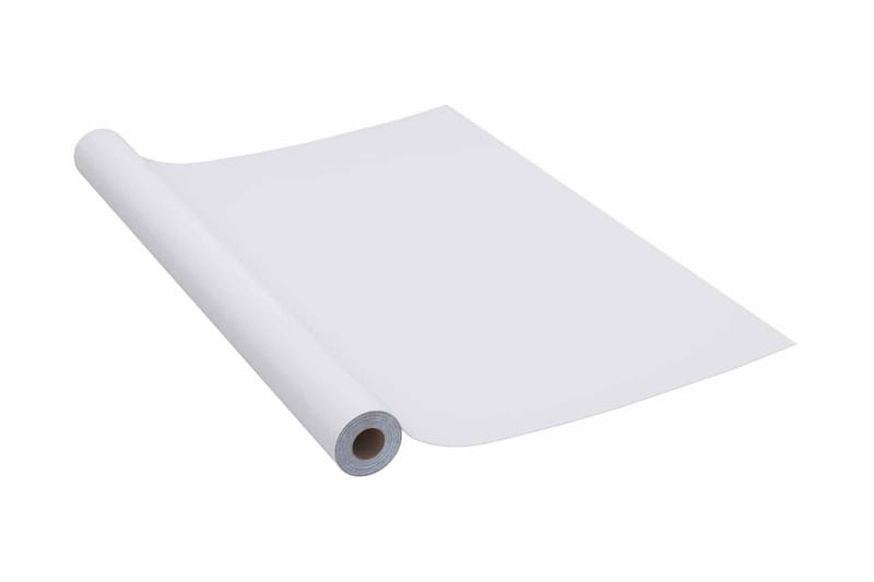 Selvklebende folie til møbler høyglans sølv 500x90 cm PVC - Silver - Innredning - Veggdekorasjon - Dekorfolie - Flisdekor