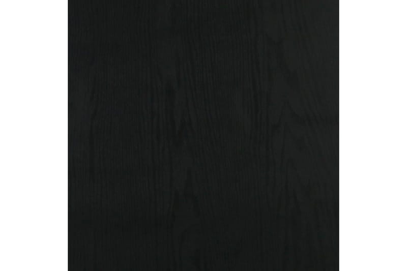 Selvklebende møbelfolier 2 stk 500x90 cm PVC mørk trefarge - Svart - Innredning - Veggdekorasjon - Dekorfolie - Flisdekor