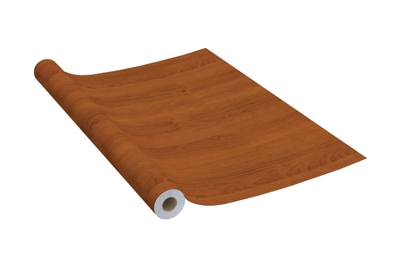 Selvklebende møbelfolier 2 stk 500x90 cm PVC lys eikefarge - Brun - Innredning - Veggdekorasjon - Dekorfolie - Flisdekor