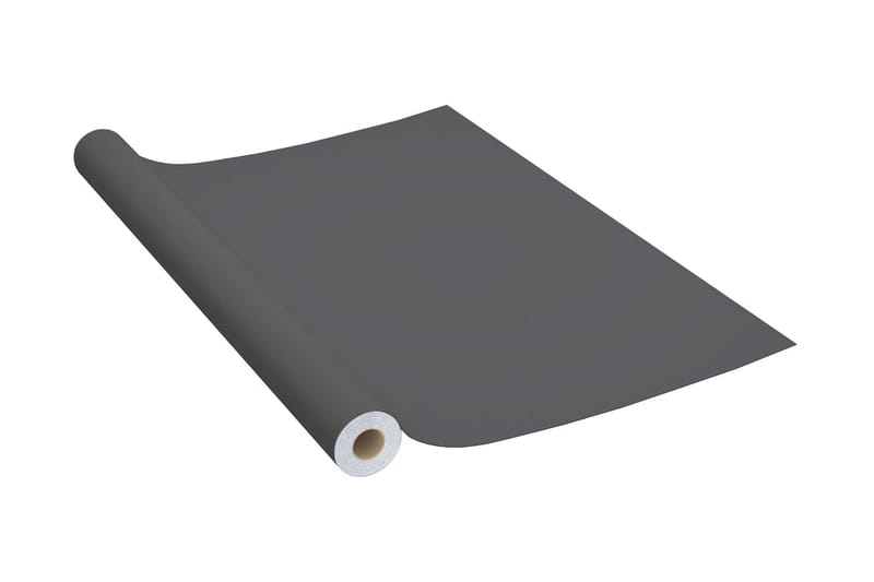 Selvklebende møbelfolier 2 stk 500x90 cm PVC grå - Grå - Innredning - Veggdekorasjon - Dekorfolie - Flisdekor