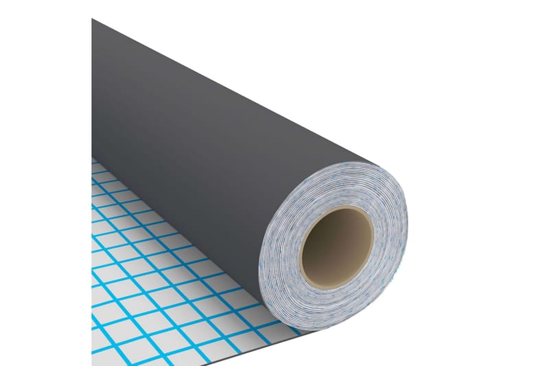 Selvklebende møbelfolier 2 stk 500x90 cm PVC grå - Grå - Innredning - Veggdekorasjon - Dekorfolie - Flisdekor